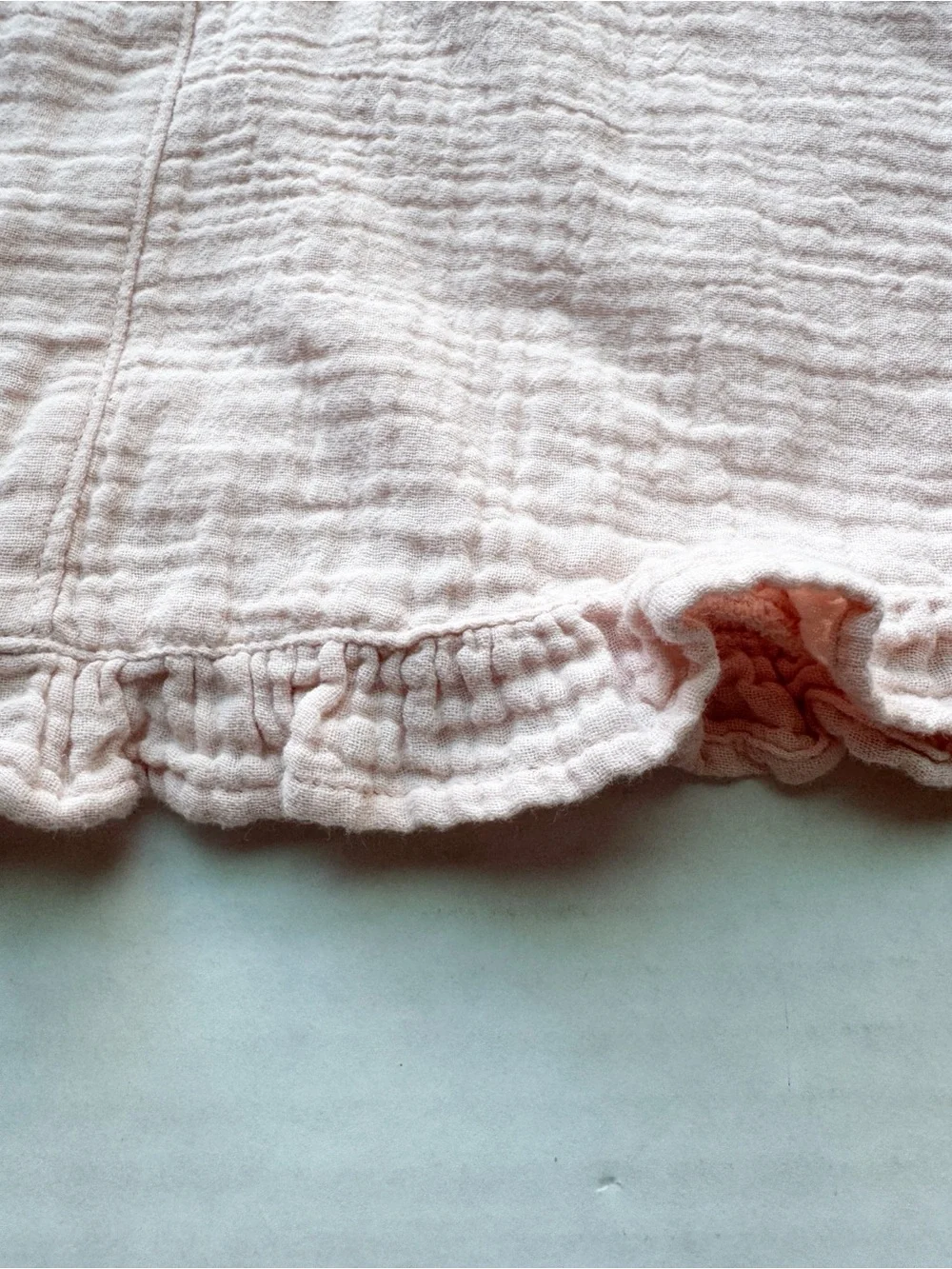 Muslin Cotton Dress in Soft Pink size 2T NWT